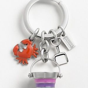 Coach Beach Mix Key Fob